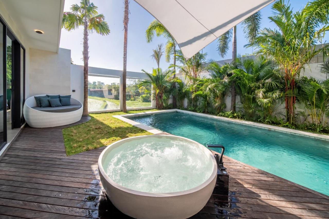 Rice Field View With Sauna Projector And Jacuzzi Unique Design تْشانغو المظهر الخارجي الصورة